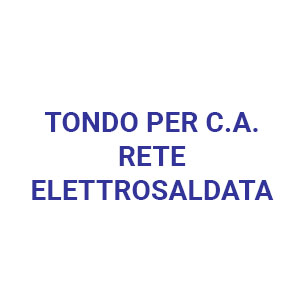 Tondo per C.A. Rete Elettrosaldata